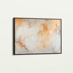 Abstract 384 Canvas Art 60 x 40 cm / Black