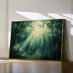 Landscape 384 Canvas Art 60 x 40 cm / Black