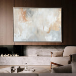 Abstract 385 Canvas Art 60 x 40 cm / Black