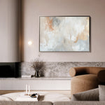 Abstract 385 Canvas Art 60 x 40 cm / Black