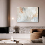 Abstract 385 Canvas Art 60 x 40 cm / Black