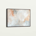 Abstract 385 Canvas Art 60 x 40 cm / Black