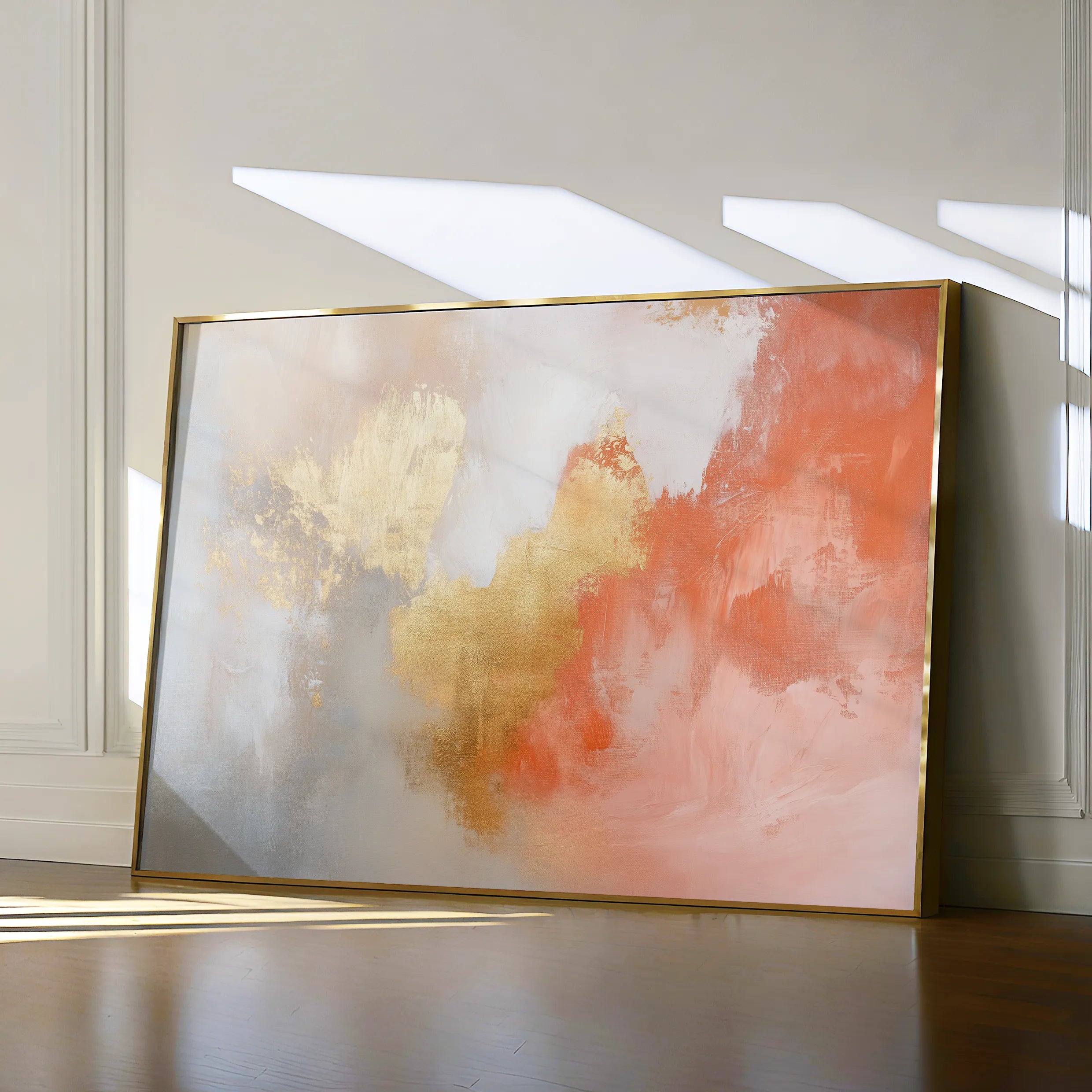 Abstract 386 Canvas Art 60 x 40 cm / Black