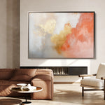 Abstract 386 Canvas Art 60 x 40 cm / Black