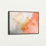 Abstract 386 Canvas Art 60 x 40 cm / Black