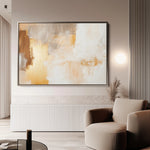 Abstract 387 Canvas Art 60 x 40 cm / Black