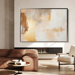 Abstract 387 Canvas Art 60 x 40 cm / Black