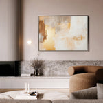 Abstract 387 Canvas Art 60 x 40 cm / Black