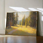 Landscape 387 Canvas Art 60 x 40 cm / Black