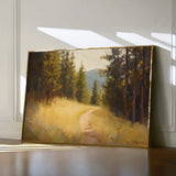 Landscape 388 Canvas Art 60 x 40 cm / Black