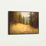 Landscape 388 Canvas Art 60 x 40 cm / Black