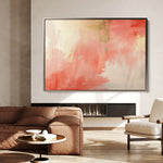 Abstract 389 Canvas Art 60 x 40 cm / Black