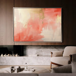 Abstract 389 Canvas Art 60 x 40 cm / Black