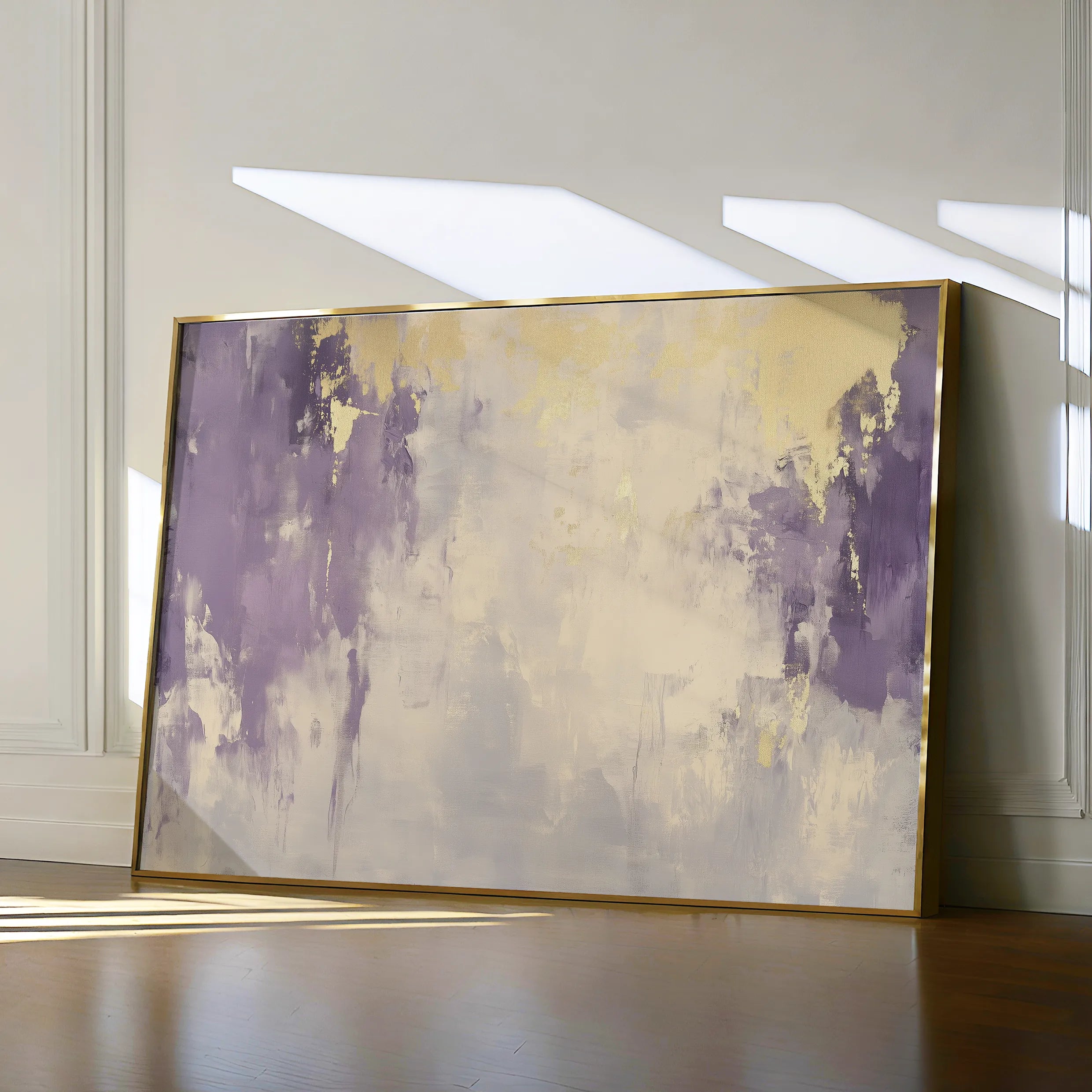 Abstract 390 Canvas Art 60 x 40 cm / Black