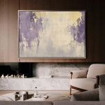 Abstract 390 Canvas Art 60 x 40 cm / Black
