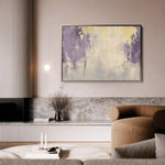 Abstract 390 Canvas Art 60 x 40 cm / Black