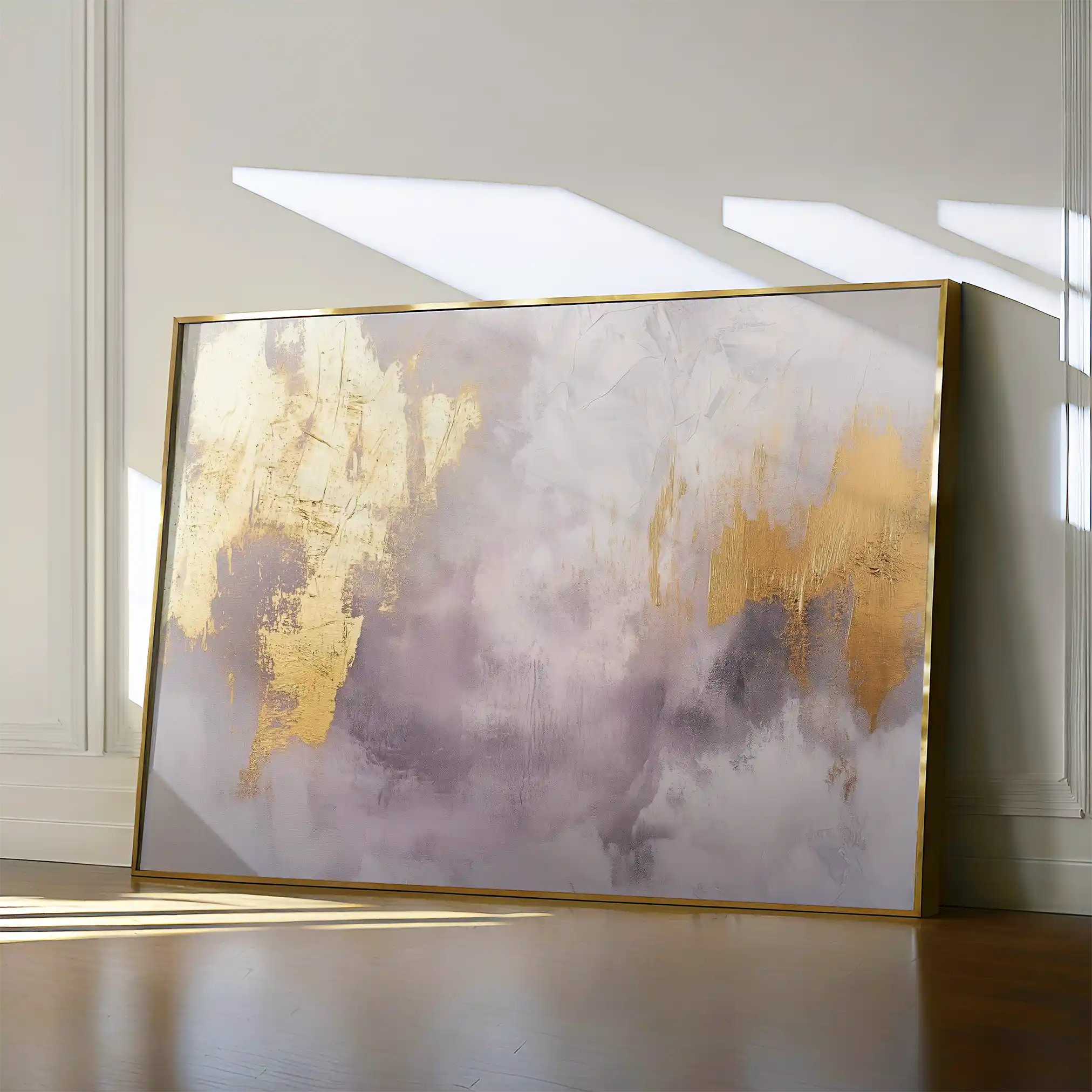 Abstract 391 Canvas Art 60 x 40 cm / Black
