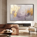 Abstract 391 Canvas Art 60 x 40 cm / Black