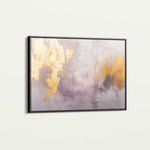 Abstract 391 Canvas Art 60 x 40 cm / Black