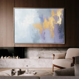 Abstract 395 Canvas Art 60 x 40 cm / Black