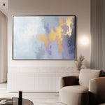Abstract 395 Canvas Art 60 x 40 cm / Black