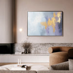 Abstract 395 Canvas Art 60 x 40 cm / Black