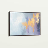 Abstract 395 Canvas Art 60 x 40 cm / Black