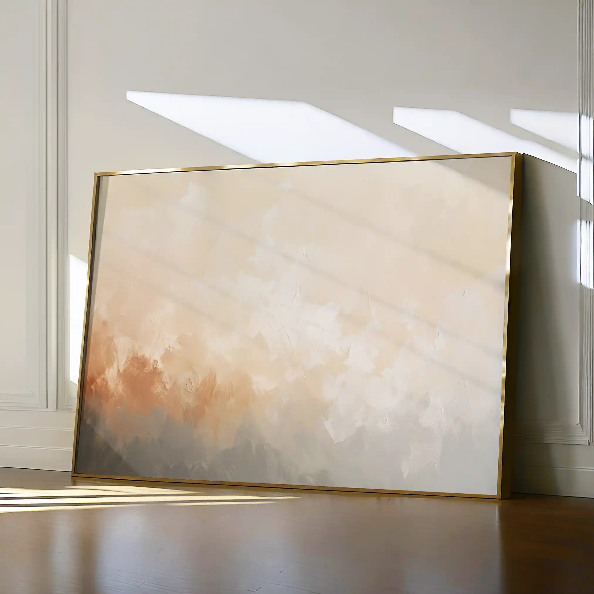 Abstract 396 Canvas Art 60 x 40 cm / Black