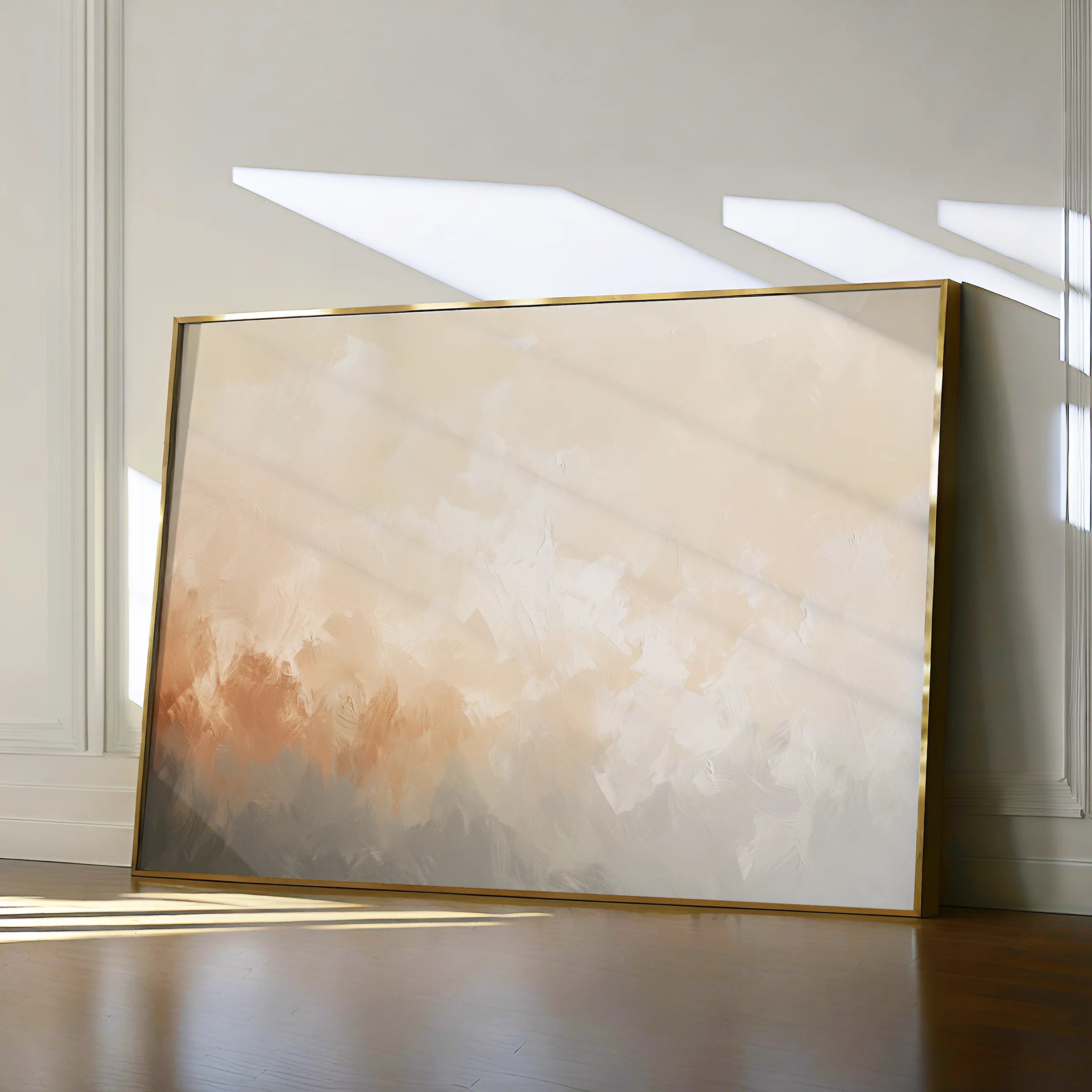Abstract 396 Canvas Art 60 x 40 cm / Black