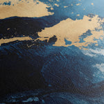 Abstract 397 Canvas Art 60 x 40 cm / Black