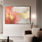 Abstract 398 Canvas Art 60 x 40 cm / Black