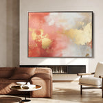 Abstract 398 Canvas Art 60 x 40 cm / Black