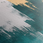 Abstract 399 Canvas Art 60 x 40 cm / Black
