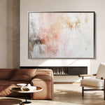 Abstract 400 Canvas Art 60 x 40 cm / Black