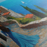 Landscape 400 Canvas Art 60 x 40 cm / Black