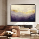 Abstract 401 Canvas Art 60 x 40 cm / Black