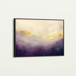Abstract 401 Canvas Art 60 x 40 cm / Black