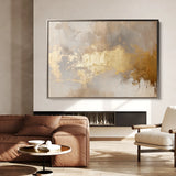 Abstract 402 Canvas Art 60 x 40 cm / Black