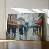 Landscape 402 Canvas Art 60 x 40 cm / Black