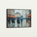Landscape 402 Canvas Art 60 x 40 cm / Black