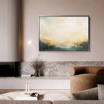 Abstract 404 Canvas Art 60 x 40 cm / Black