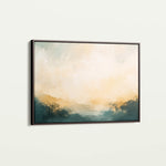 Abstract 404 Canvas Art 60 x 40 cm / Black