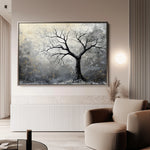 Landscape 404 Canvas Art 60 x 40 cm / Black