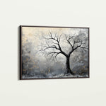 Landscape 404 Canvas Art 60 x 40 cm / Black