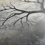 Landscape 404 Canvas Art 60 x 40 cm / Black