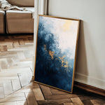 Abstract 405 Canvas Art 60 x 40 cm / Black