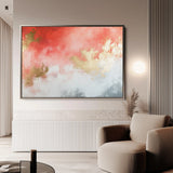 Abstract 406 Canvas Art 60 x 40 cm / Black