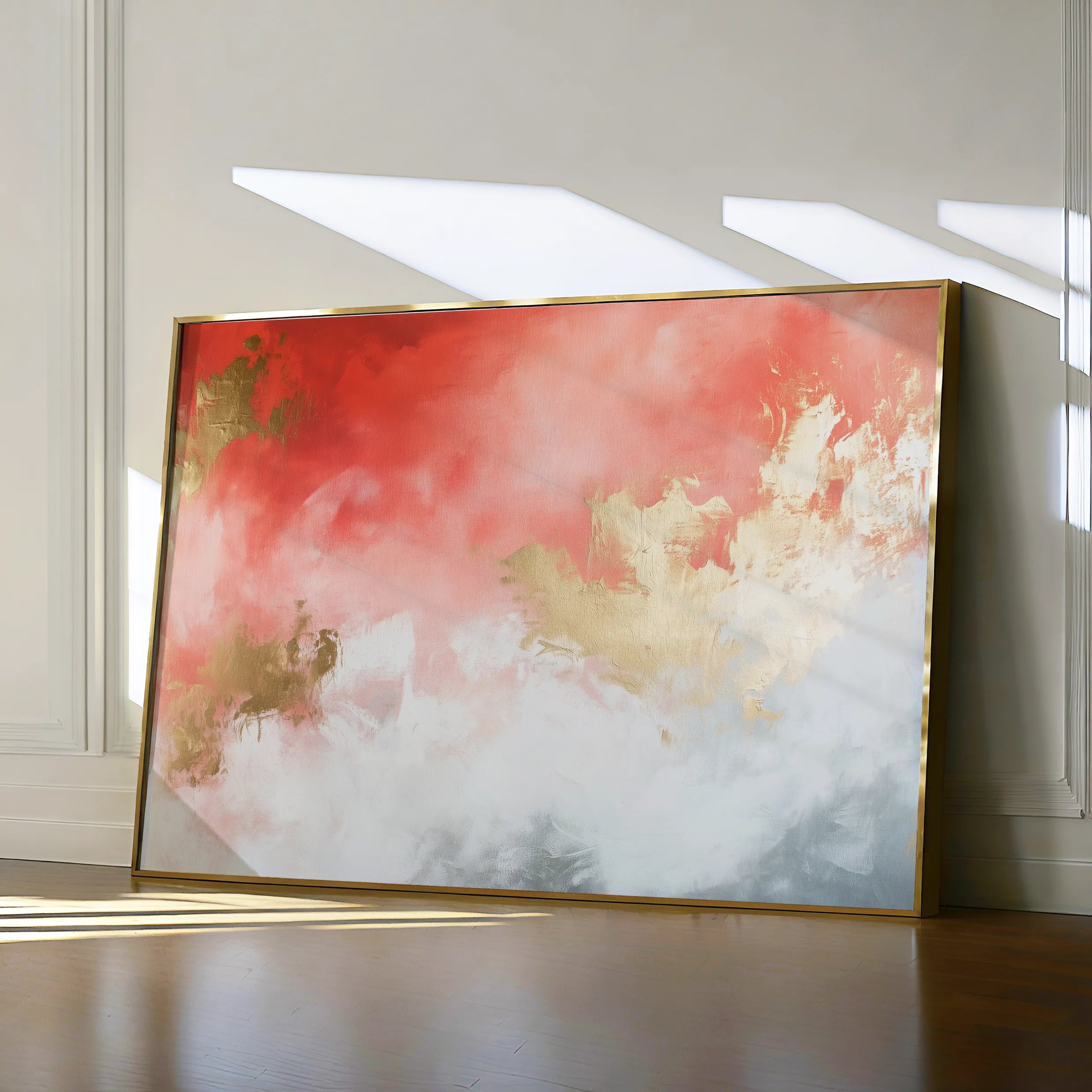 Abstract 406 Canvas Art 60 x 40 cm / Black