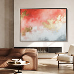 Abstract 406 Canvas Art 60 x 40 cm / Black