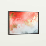 Abstract 406 Canvas Art 60 x 40 cm / Black